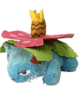 PELUCHE POKEMON - VENUSAUR (16CM APROX) (P0229)