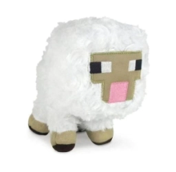 PELUCHE MINECRAFT - OVEJA (16CM APROX) (P0235)
