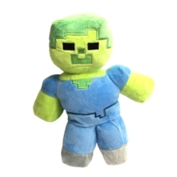 PELUCHE MINECRAFT - ZOMBIE (23CM APROX) (P0238)