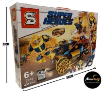 BLOQUE GENERICO SY7014 SUPER HEROES (431PCS) (38x27CM) (L0086)