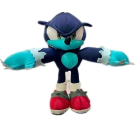 PELUCHE SONIC CHICO - SONIC METALIC (28CM APROX) (P0255)