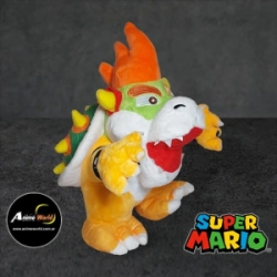 PELUCHE SUPER MARIO BROSS - BOWSER KOOPA (28CM APROX) (P0262)