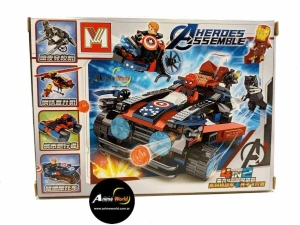 BLOQUE GENERICO MG169C HEROES (4 EN 2) (19x14CM) (L0091)