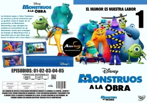CINE - MONSTRUOS A LA OBRA - 1T DVD1 (53082)