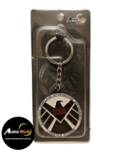 LLAVERO MARVEL BLANCO DE METAL (A0098)