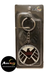 LLAVERO MARVEL BLANCO DE METAL (A0098)