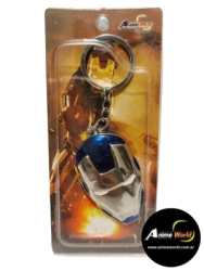 LLAVERO IRON MAN CASCO AZUL DE METAL (A0100)
