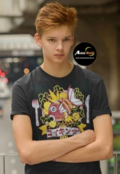 REMERA ALGODON POKEMON MAGIKARP