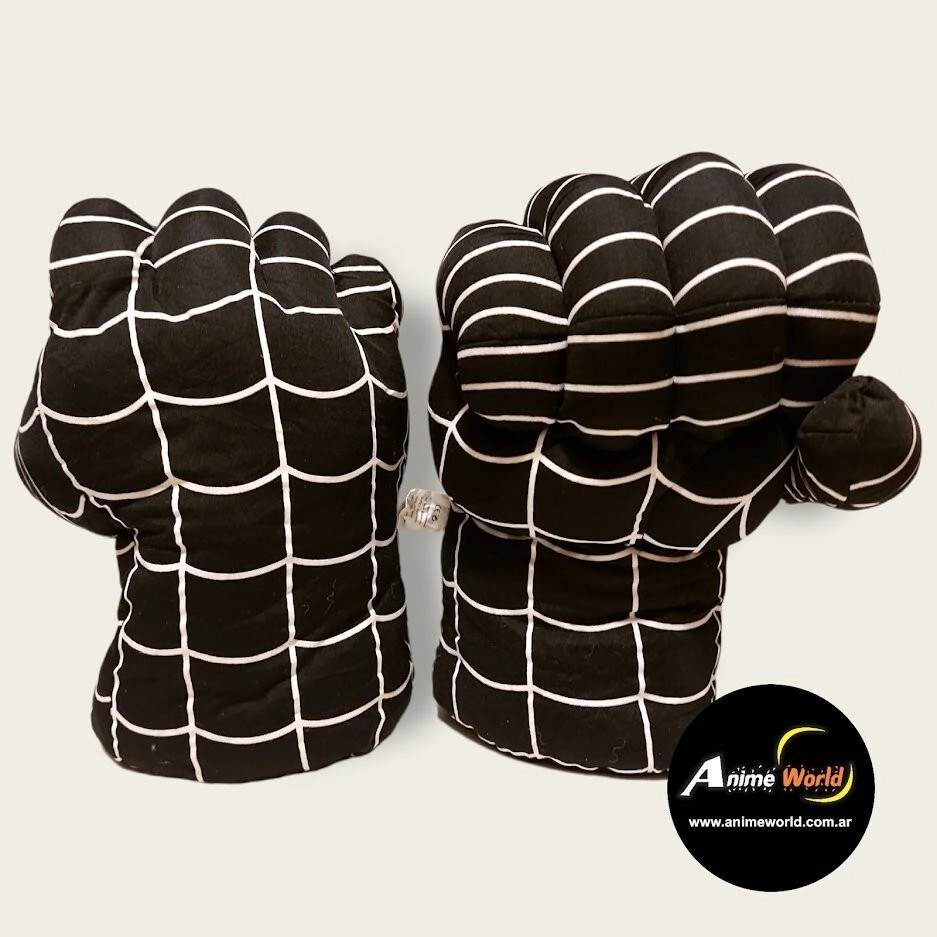 PU�O AVENGERS UNIDAD SPIDERMAN NEGRO (28CM APROX) (P0302)