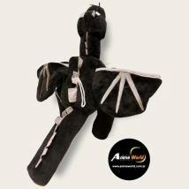 PELUCHE MINECRAFT ESPECIAL - DRAGON NEGRO (29CM APROX) (P0309)