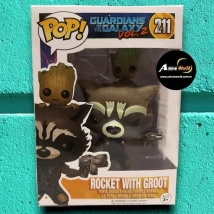 FUNKO REPLICA HEROES ROCKET WITH GROOT (211) (G0076)
