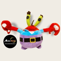 PELUCHE BOB SPONJA - CANGREJO JEFE (21CM APROX) (P0315)