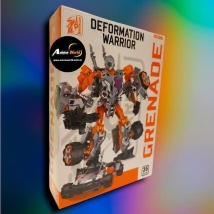 TRANSFORMERS DEFORMATION WARRIOR GRENADE (CAJA 17x24CM) (F0437)