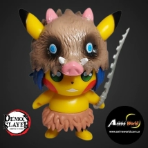 POKEMON PIKACHU DISFRAZADO DEMON SLAYER #4 (9CM APROX) (F0535)