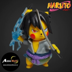 POKEMON PIKACHU DISFRAZADO NARUTO #2 (8CM APROX) (F0537)