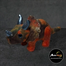 PELUCHE DINOSAURIO CHICO TRICERAPTOR (28CM APROX) (P0365)