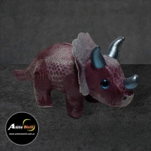 PELUCHE DINOSAURIO CHICO TRICERAPTOR (28CM APROX) (P0365)