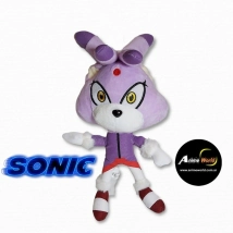 PELUCHE SONIC CHICO - BLAZE THE CAT (30CM APROX) (P0366)