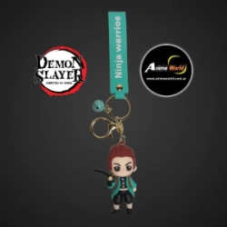 LLAVERO GOMA DEMON SLAYER TANJIRO (A0170)