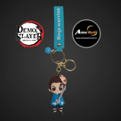 LLAVERO GOMA DEMON SLAYER TANJIRO 2 (A0172)
