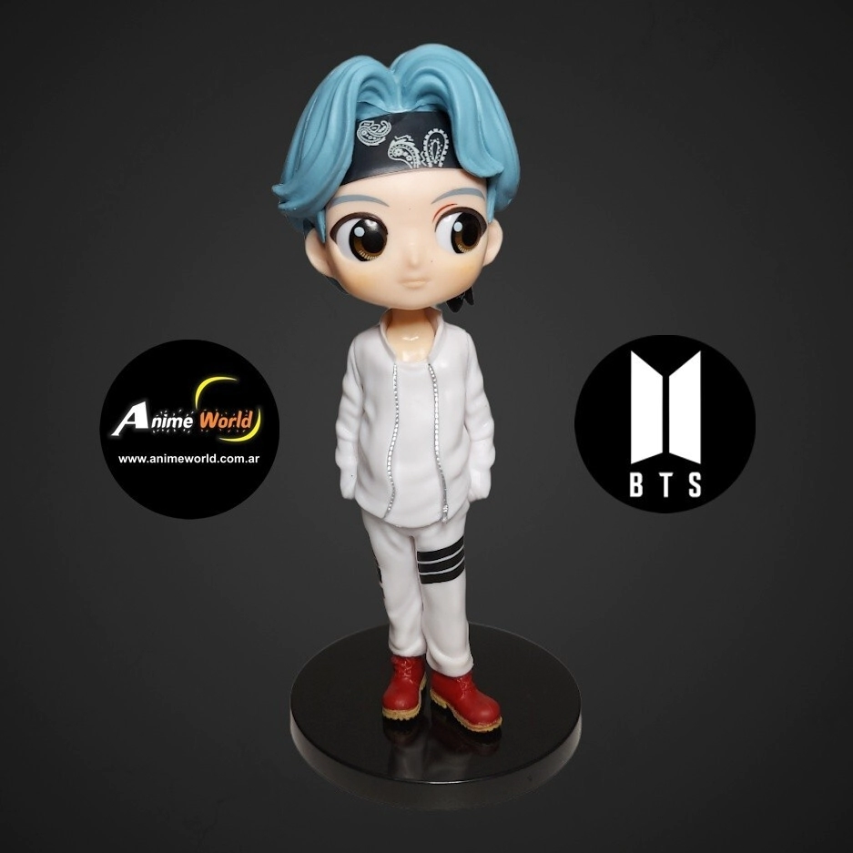 BTS FIGURA - #6 SUGA H117 (16CM APROX) (F0577)