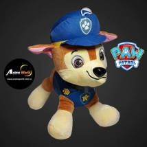 PELUCHE PAW PATROL GRANDE - CHASE (33CM APROX) (P0399)