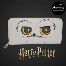 BILLETERA DAMA HARRY POTTER #1 BUHO (19X10CM APROX) (B0036)