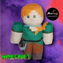 PELUCHE MINECRAFT ESPECIAL - ALEX (27CM APROX) (P0420)
