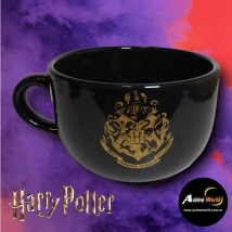 TAZA ESPECIAL - SUPER TAZON HARRY POTTER ESCUDO HOGWARTS (V0018)