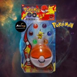 POKEMON BLISTER POKEBOLA + PIKACHU #4 (BLISTER 16X32CM) (F0601)