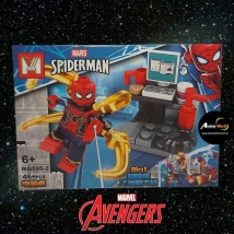 MINI BLOQUE MG595-2 SPIDERMAN (8EN1) (15x10,5CM) (L0326)