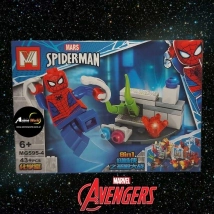 MINI BLOQUE MG595-4 SPIDERMAN (8EN1) (15x10,5CM) (L0328)