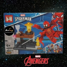 MINI BLOQUE MG595-5 SPIDERMAN (8EN1) (15x10,5CM) (L0329)