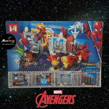 MINI BLOQUE MG595-7 SPIDERMAN (8EN1) (15x10,5CM) (L0331)