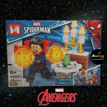 MINI BLOQUE MG595-7 SPIDERMAN (8EN1) (15x10,5CM) (L0331)