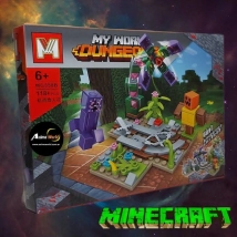 BLOQUE GENERICO MG358B MINECRAFT 4EN1 (22x16CM) (L0338)