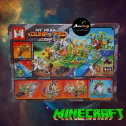BLOQUE GENERICO MG358B MINECRAFT 4EN1 (22x16CM) (L0338)