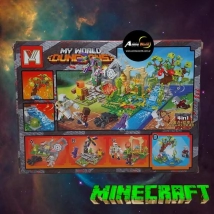 BLOQUE GENERICO MG358D MINECRAFT 4EN1 (22x16CM) (L0340)