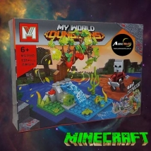 BLOQUE GENERICO MG358D MINECRAFT 4EN1 (22x16CM) (L0340)
