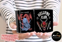 TAZA PLASTICA - STRANGER THINGS HELLFIRE #1 (T0157)