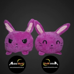 PELUCHE GATITO REVERSIBLE (20CM APROX) (P0483)