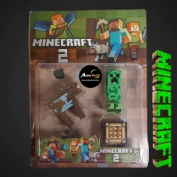 MINECRAFT BLISTER CON ANIMAL #8 (BLISTER 21x28CM) (F0618)