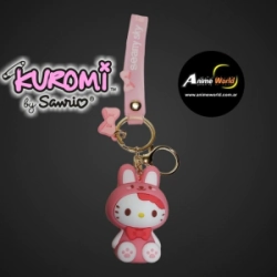 LLAVERO GOMA KITTY-KUROMI #2 (A0372)