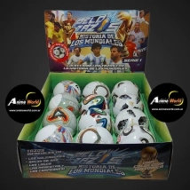 TAZOS HISTORIA DE LOS MUNDIALES (PELOTA CONTIENE 10 TAZOS + GUIA) (A0382)