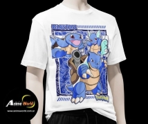 REMERA POLIESTER POKEMON EVOLUCION #7 BLASTOISE