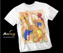 REMERA BLANCA ALGODON POKEMON #6
