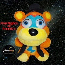 PELUCHE FIVE NIGHTS AT FREDDYS SECURITY BREACH GLAMROCK FREDDY (22CM APROX) (P0511)