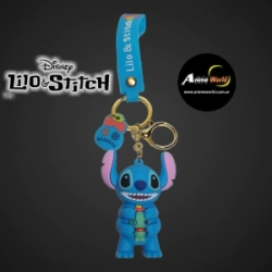 LLAVERO GOMA STITCH #8 (N0014)