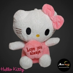 PELUCHE HELLO KITTY #2 (20CM APROX) (P0533)