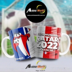 TAZA PLASTICA - QATAR 2022 - FRANCIA (T0173)